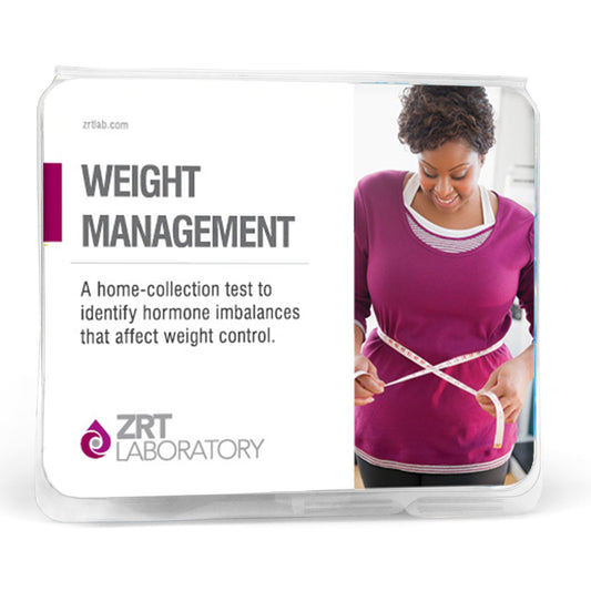 Saliva + Blood Spot Test Kit: Weight Management (TSH, D2, D3, In, HbA1c, E2, Pg, T, DHEA-S, Cx4)